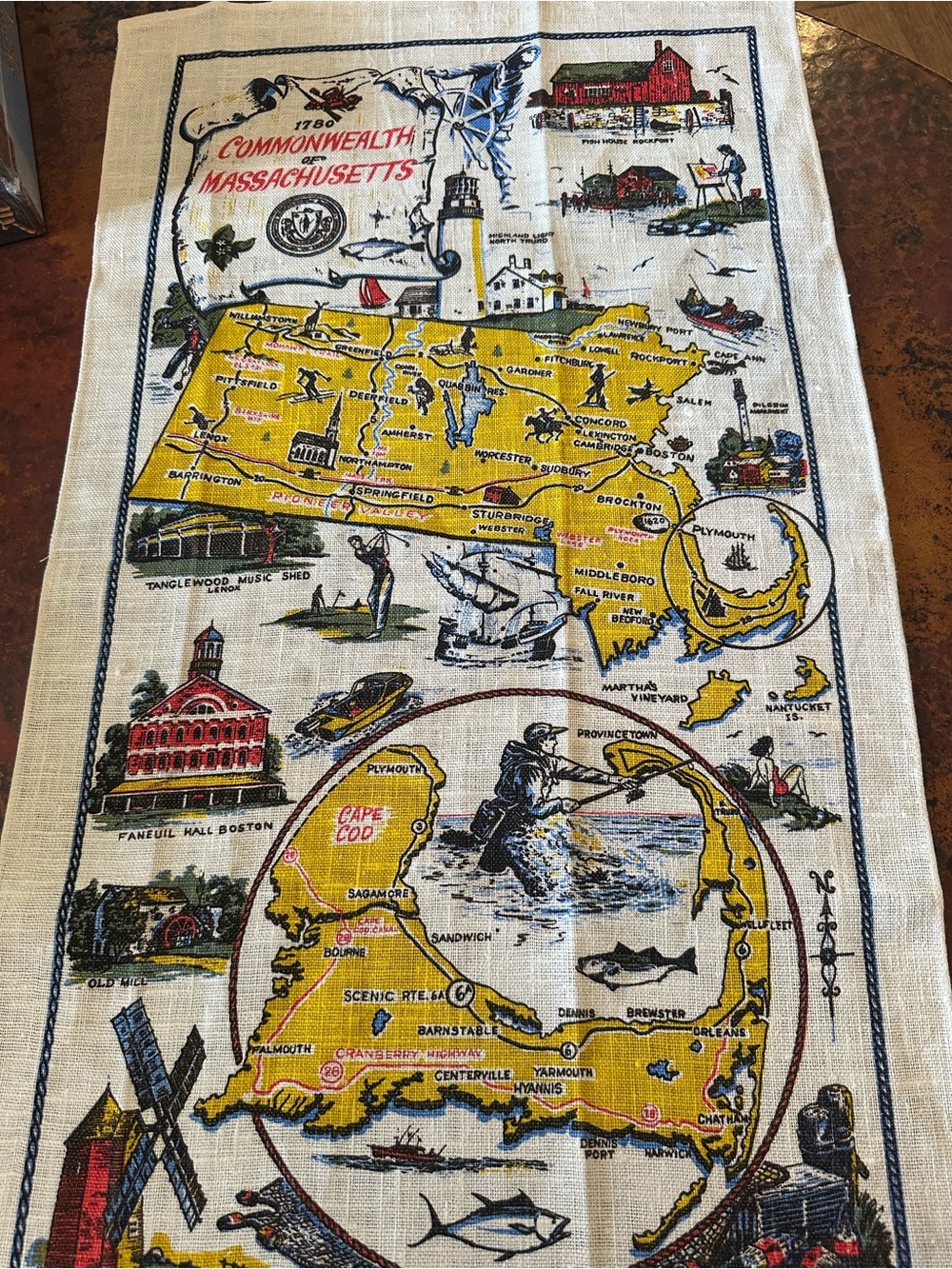 Vtg Kay Dee Kitchen Towel